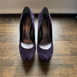 Jessica Simpson Platform Heels - Purple